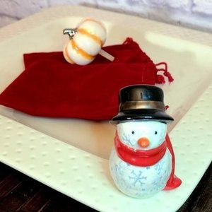 For Angela: NF Mini Snowman, Pumpkin